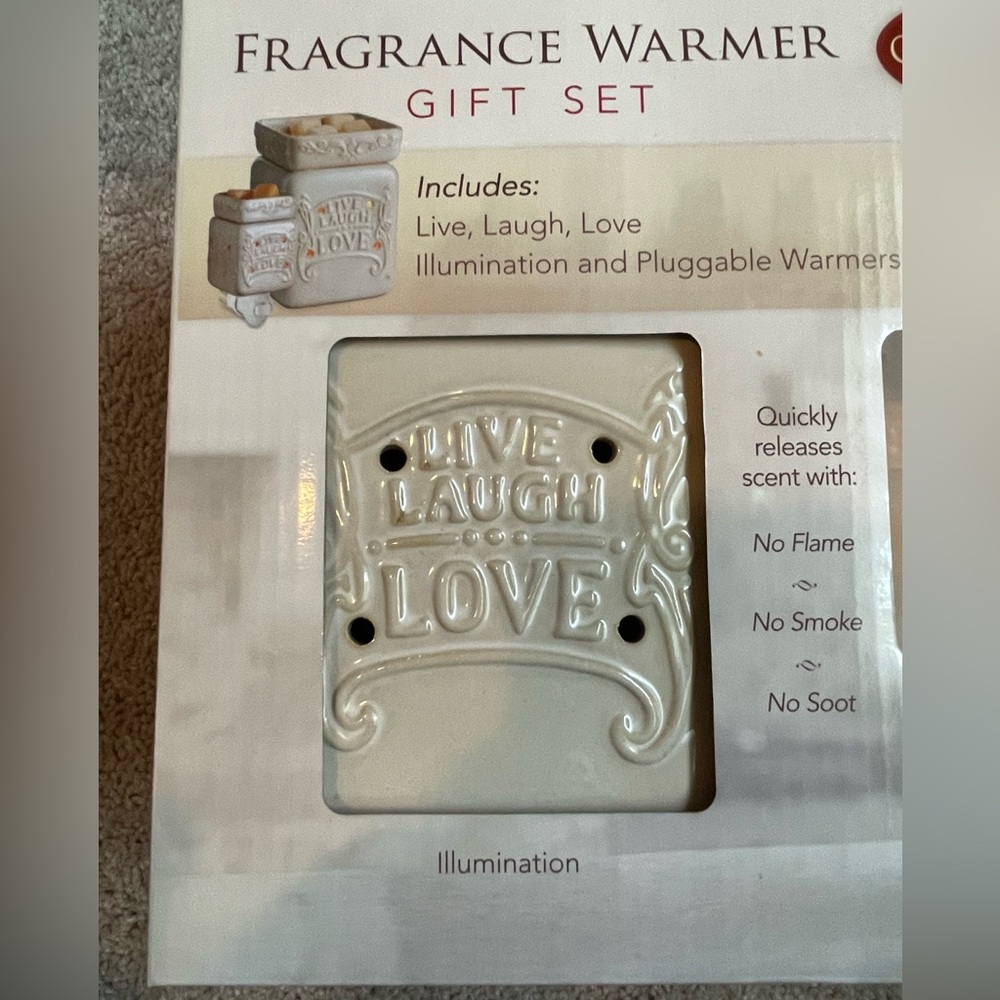 Live, Laugh, Love Candle Warmer